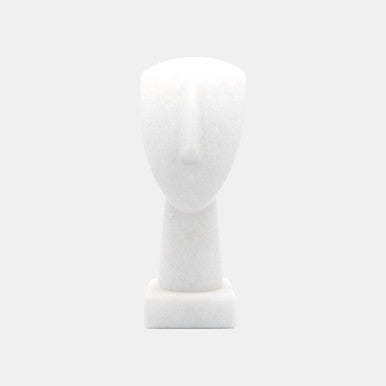 Cycladic Art, Head of a Figurine, Spedos, Naxos Marble, H16