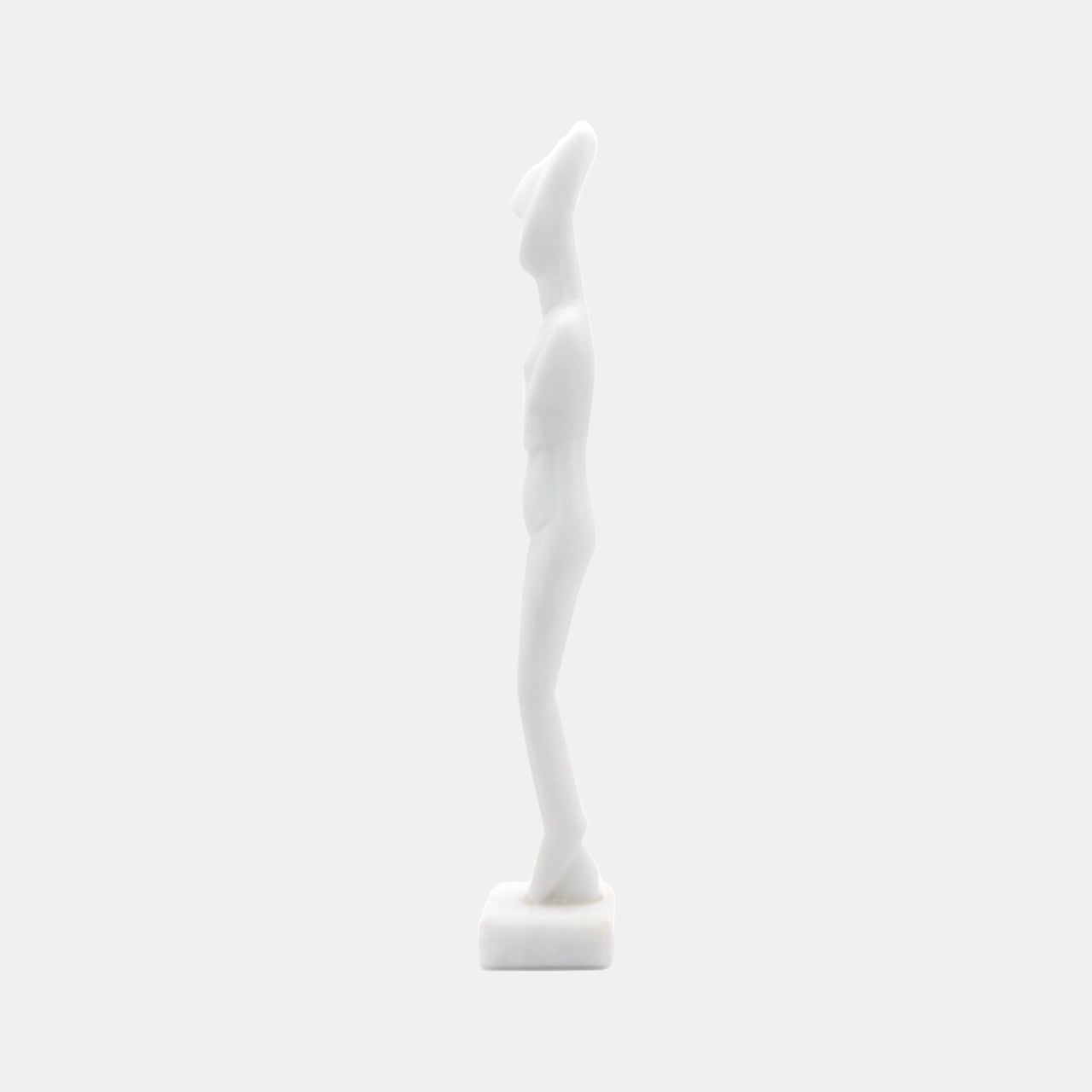 Cycladic Sculpture, Naxos Marble Female Figurine H18.5