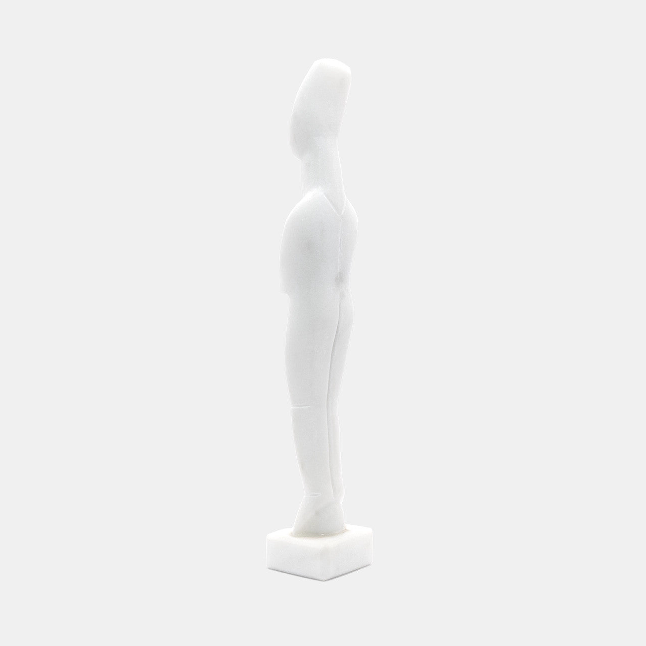 Cycladic Sculpture, Naxos Marble Figurine H18.5