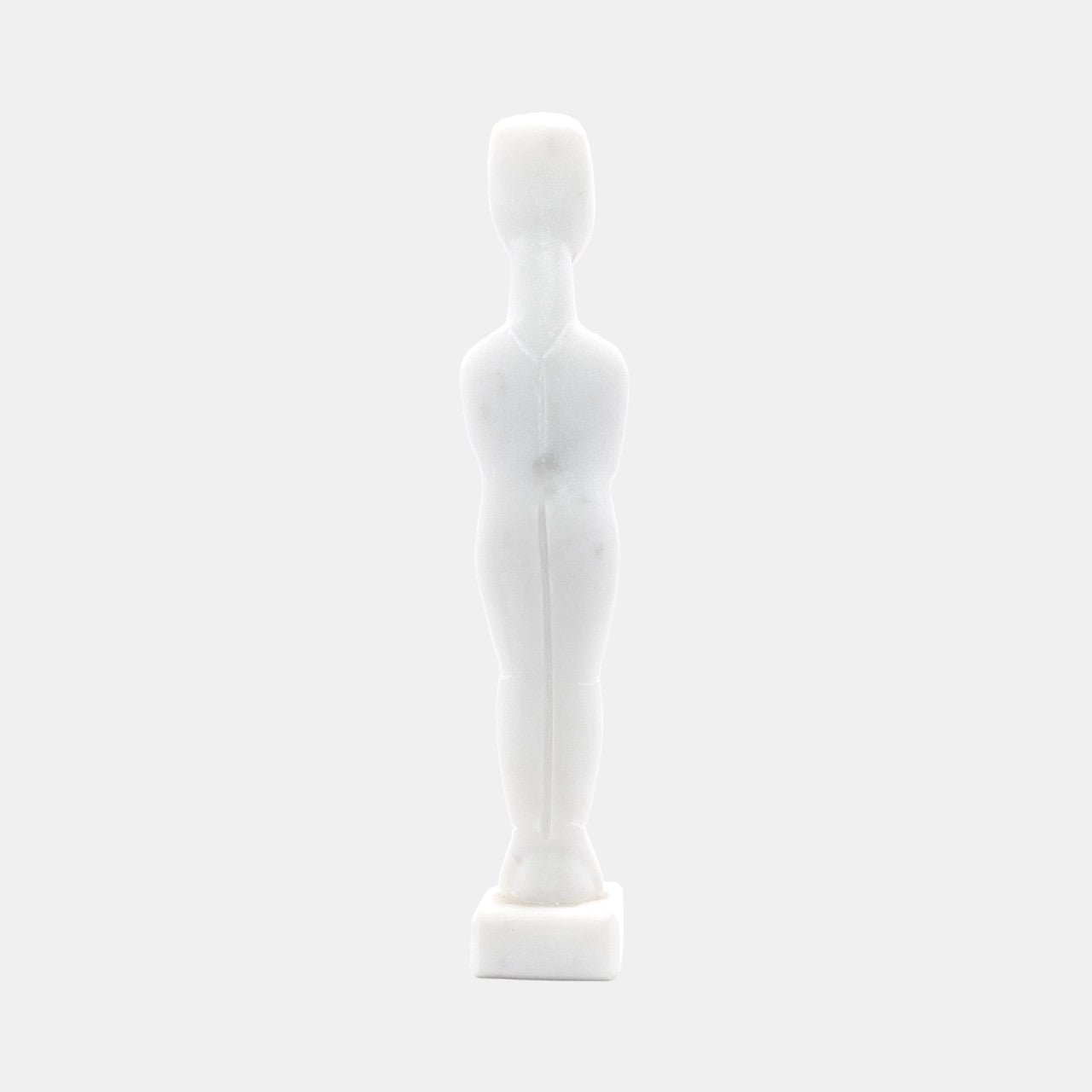 Cycladic Sculpture, Naxos Marble Figurine H18.5