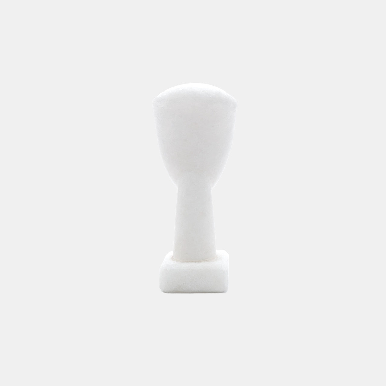Triangle Spedos Head, Naxos Marble, Cycladic Figurine, H12