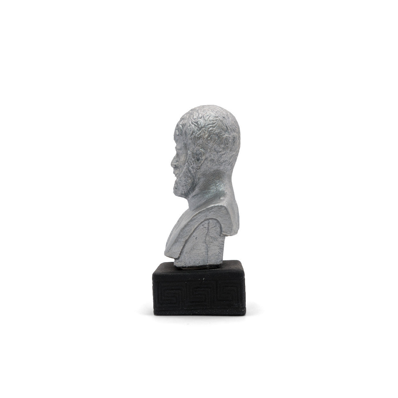 Handmade Aristotle Figurine – Silver Finish