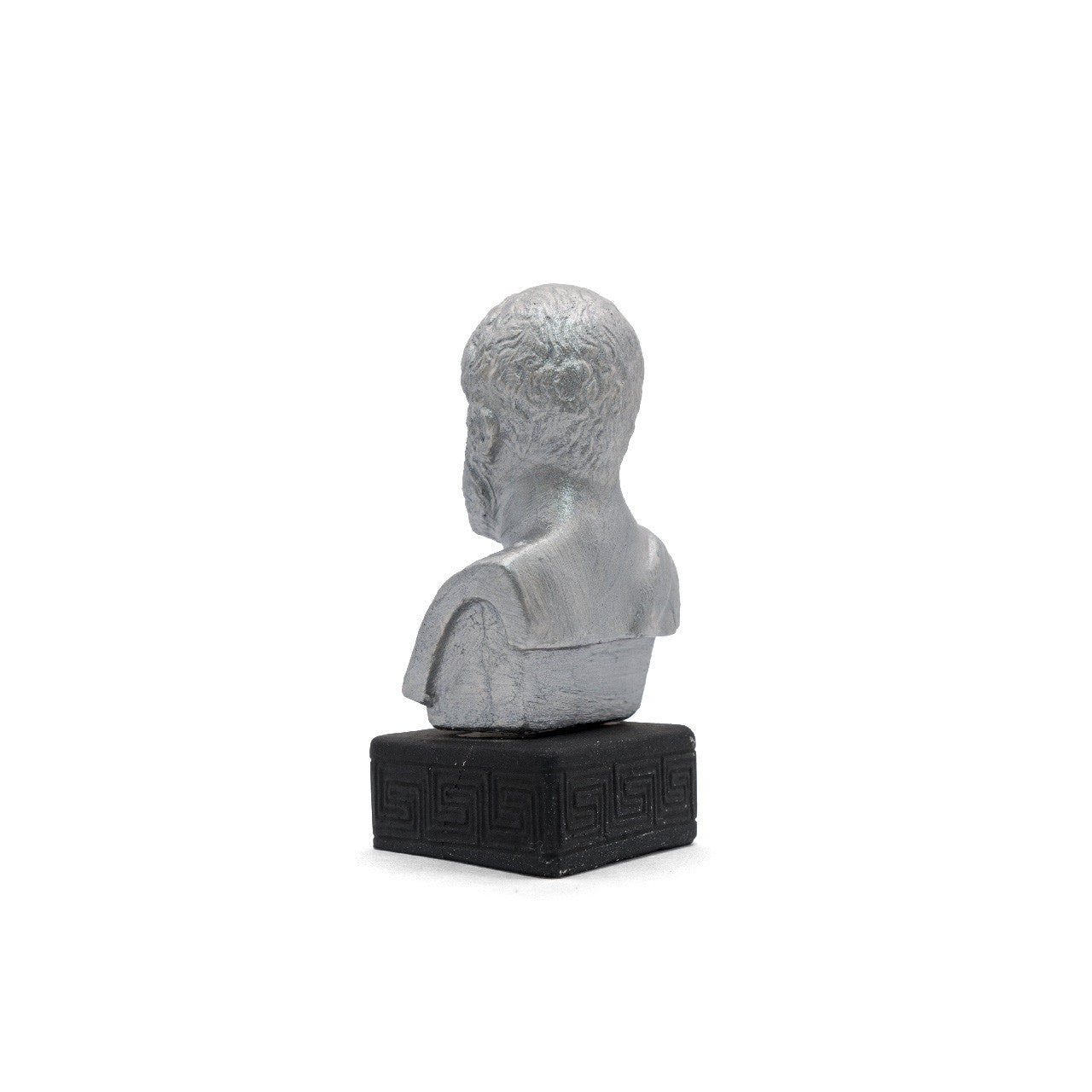 Handmade Aristotle Figurine – Silver Finish