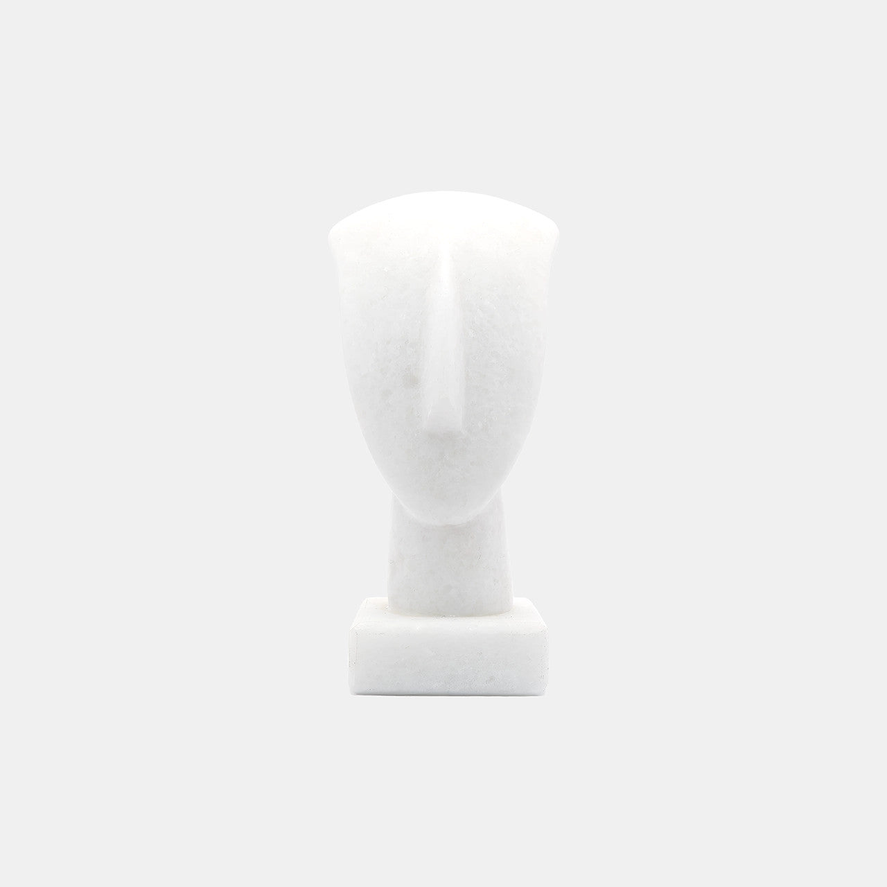 Head of a Figurine, Triangle Spedos, Naxos Marble, Cycladic Art H13