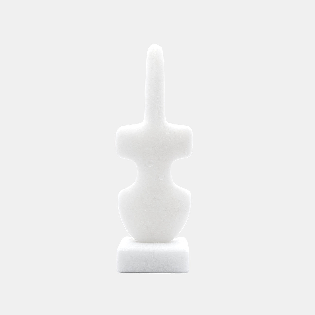 Handmade Cycladic Violin-Shaped Sculpture – Naxos Marble
