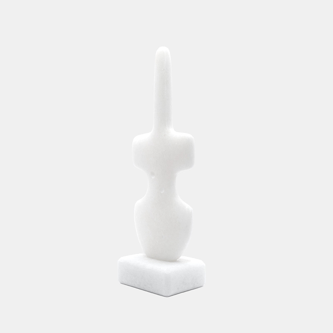 Handmade Cycladic Violin-Shaped Sculpture – Naxos Marble