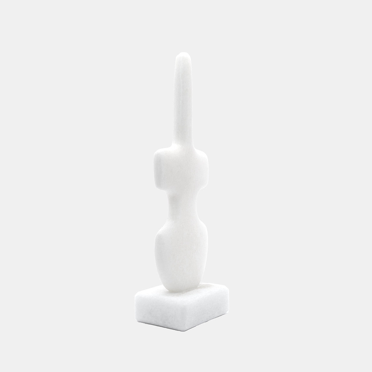 Handmade Cycladic Violin-Shaped Sculpture – Naxos Marble