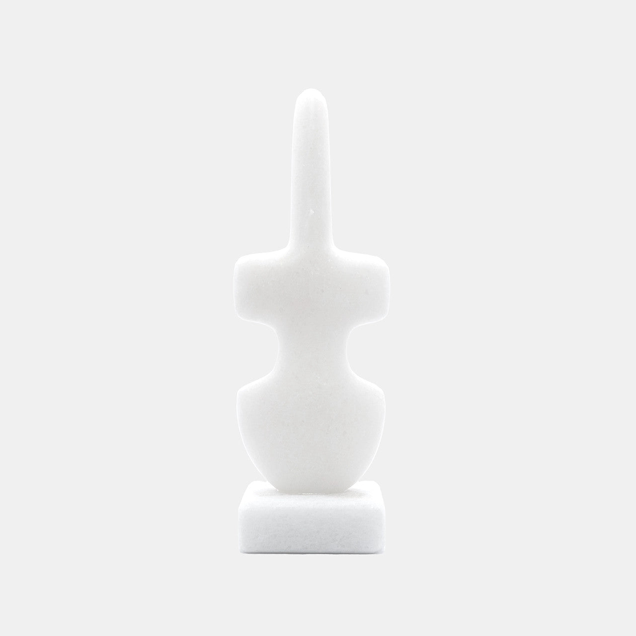 Handmade Cycladic Violin-Shaped Sculpture – Naxos Marble