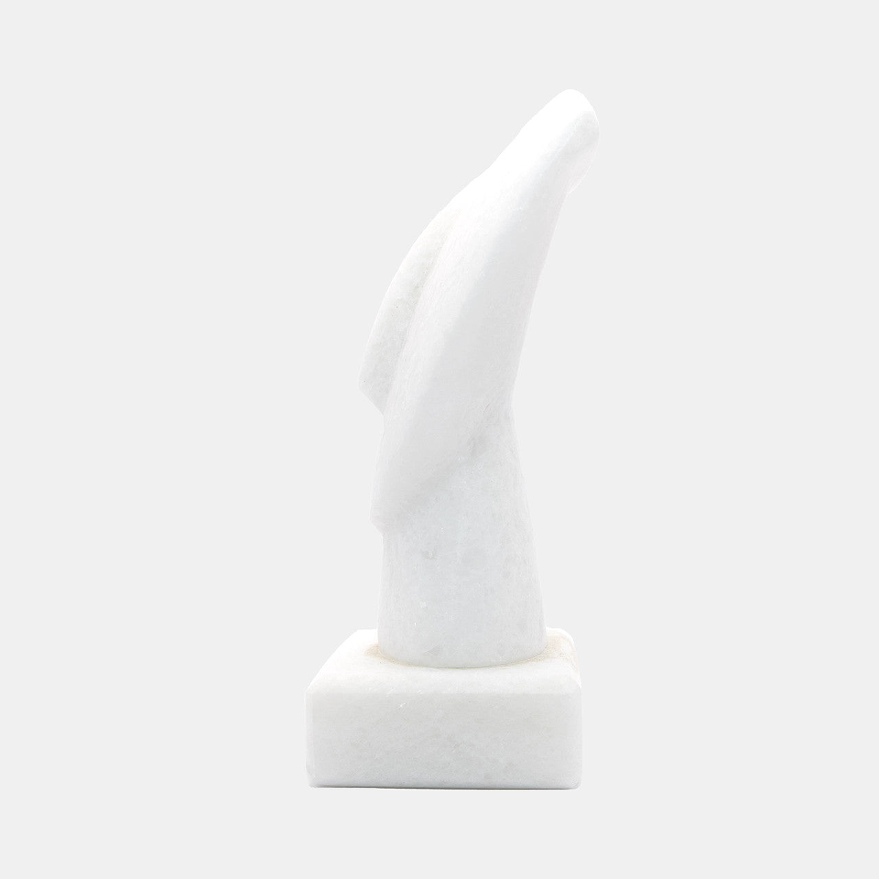 Head of a Figurine, Triangle Spedos, Naxos Marble, Cycladic Art H18