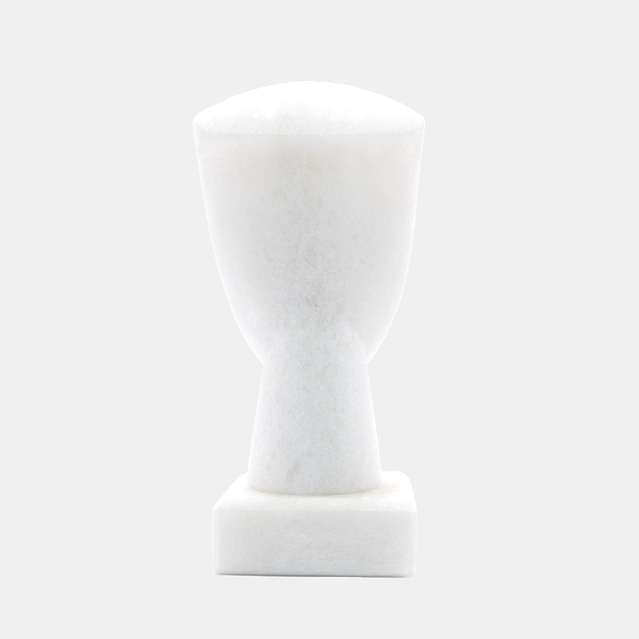 Head of a Figurine, Triangle Spedos, Naxos Marble, Cycladic Art H18