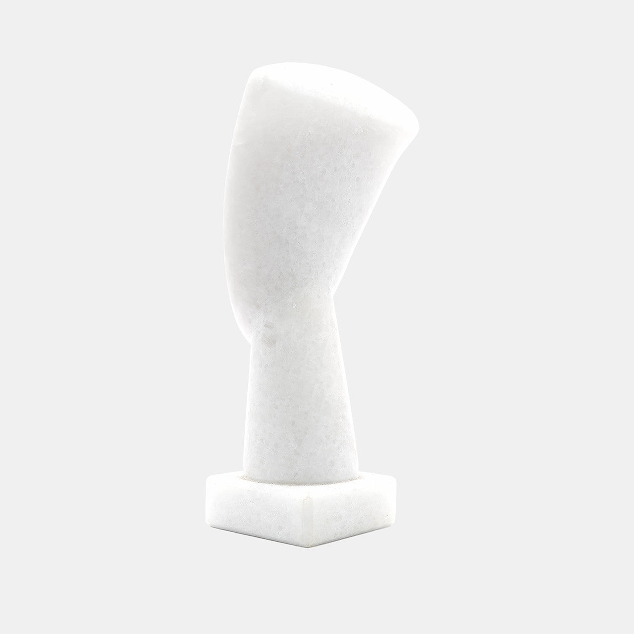 Head of a Figurine, Triangle Spedos, Naxos Marble, Cycladic Art H16