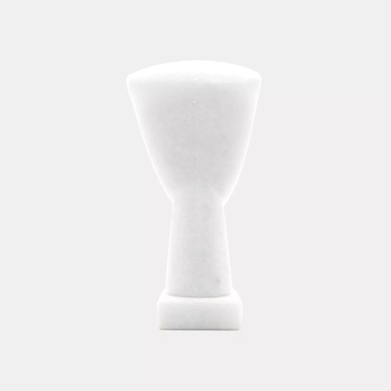 Head of a Figurine, Triangle Spedos, Naxos Marble, Cycladic Art H16