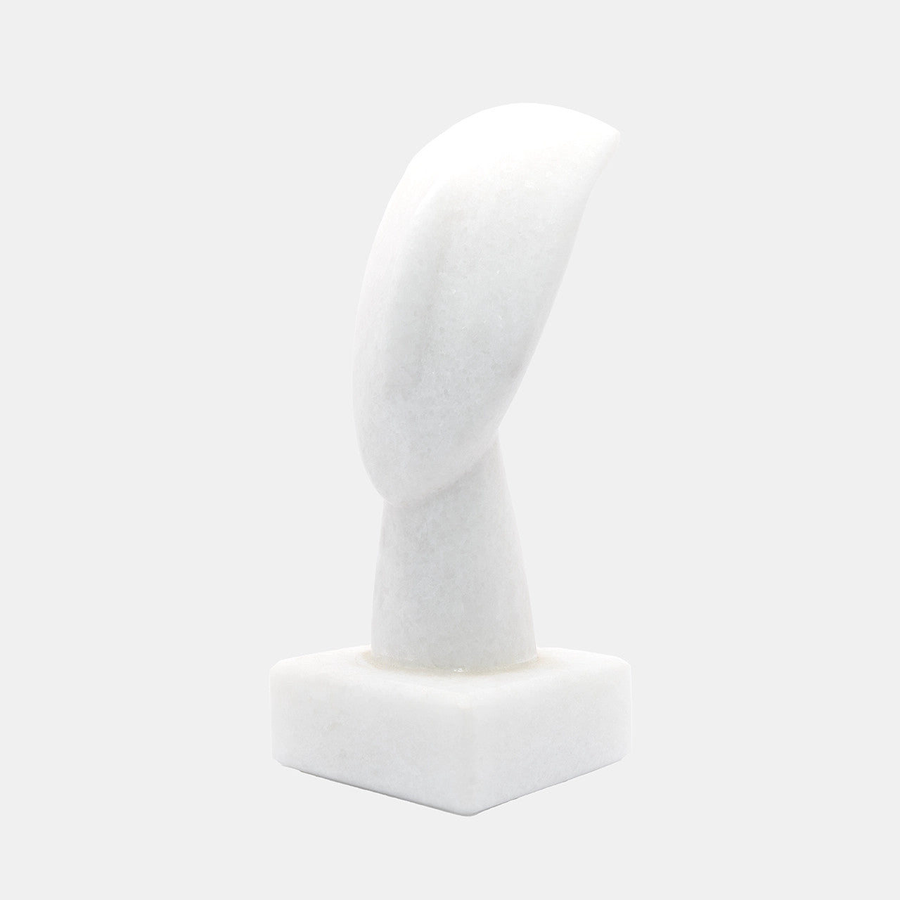 Handmade Cycladic Head Sculpture – Triangle Spedos Figurine in Naxos Marble