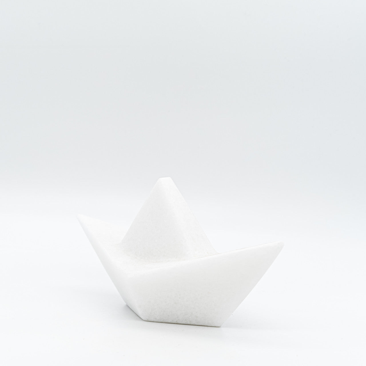 Paper Boat, Large, Naxos Marble