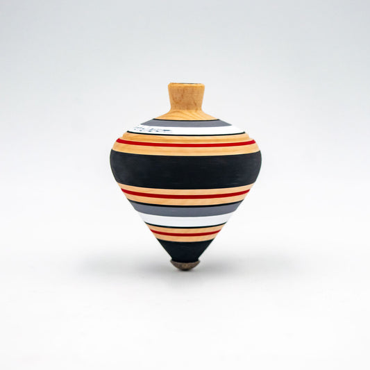 Set of 3 Ancient Wooden Toys, Handpainted