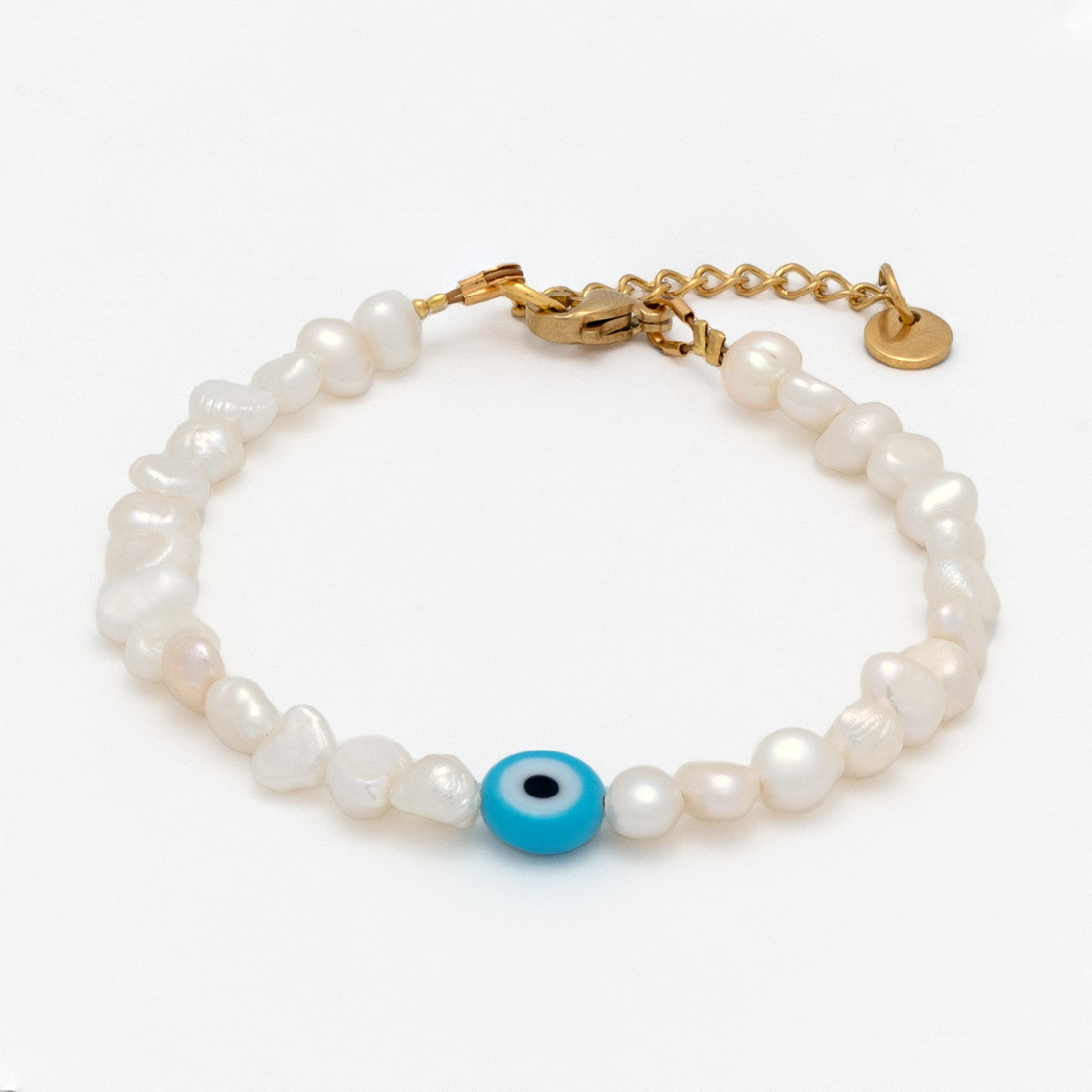 Tereza of Naxos The Pearly Greek Evil Eye Bracelet Jewellery 39 € Tereza's Greek Concept Store