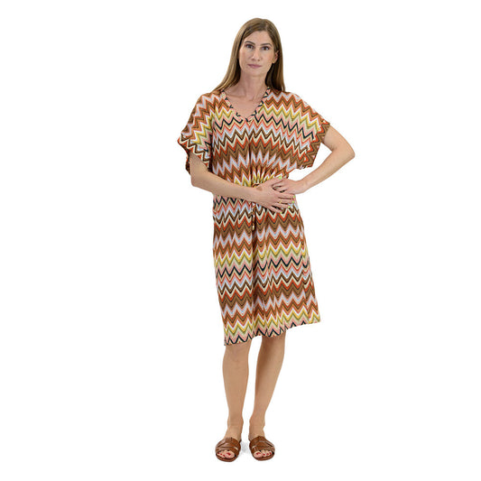 Zakar Rainbow Embroidery Dress – Light, Playful & Perfect for Summer