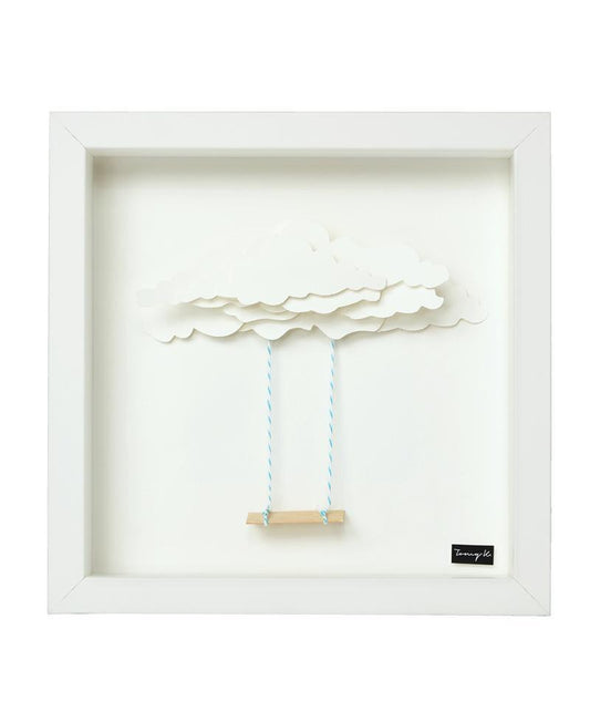 Tereza of Naxos Swing, Handcrafted Artwork, Wooden Frame Home Decoration 89 € Tereza's Greek Concept Store