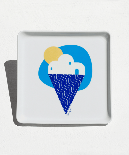 Tereza of Naxos Yummy Greece Ceramic Tray Home Decoration 29 € Tereza's Greek Concept Store