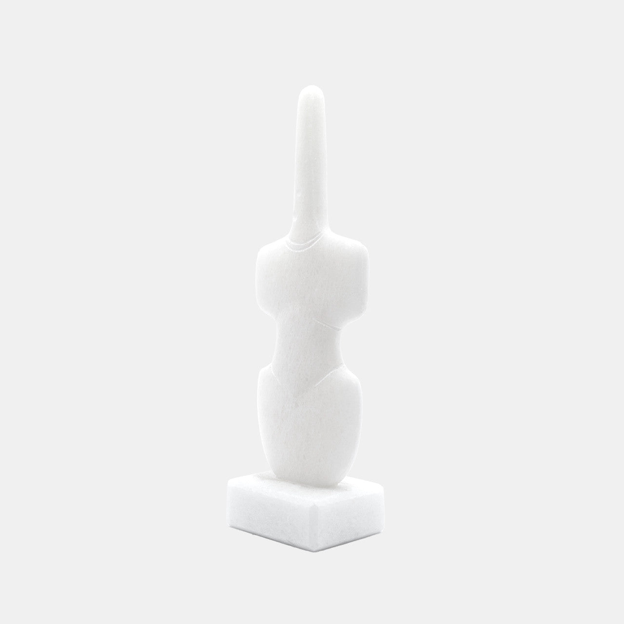 Cycladic Art, Violin Shaped Body Sculpture, H17