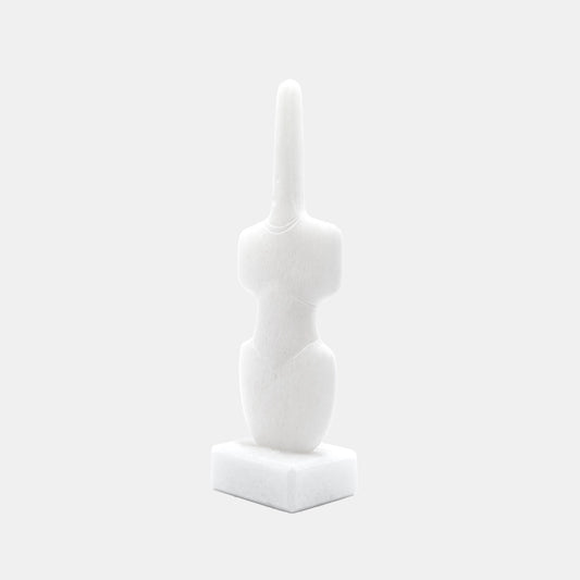 Cycladic Art, Violin Shaped Body Sculpture, H17