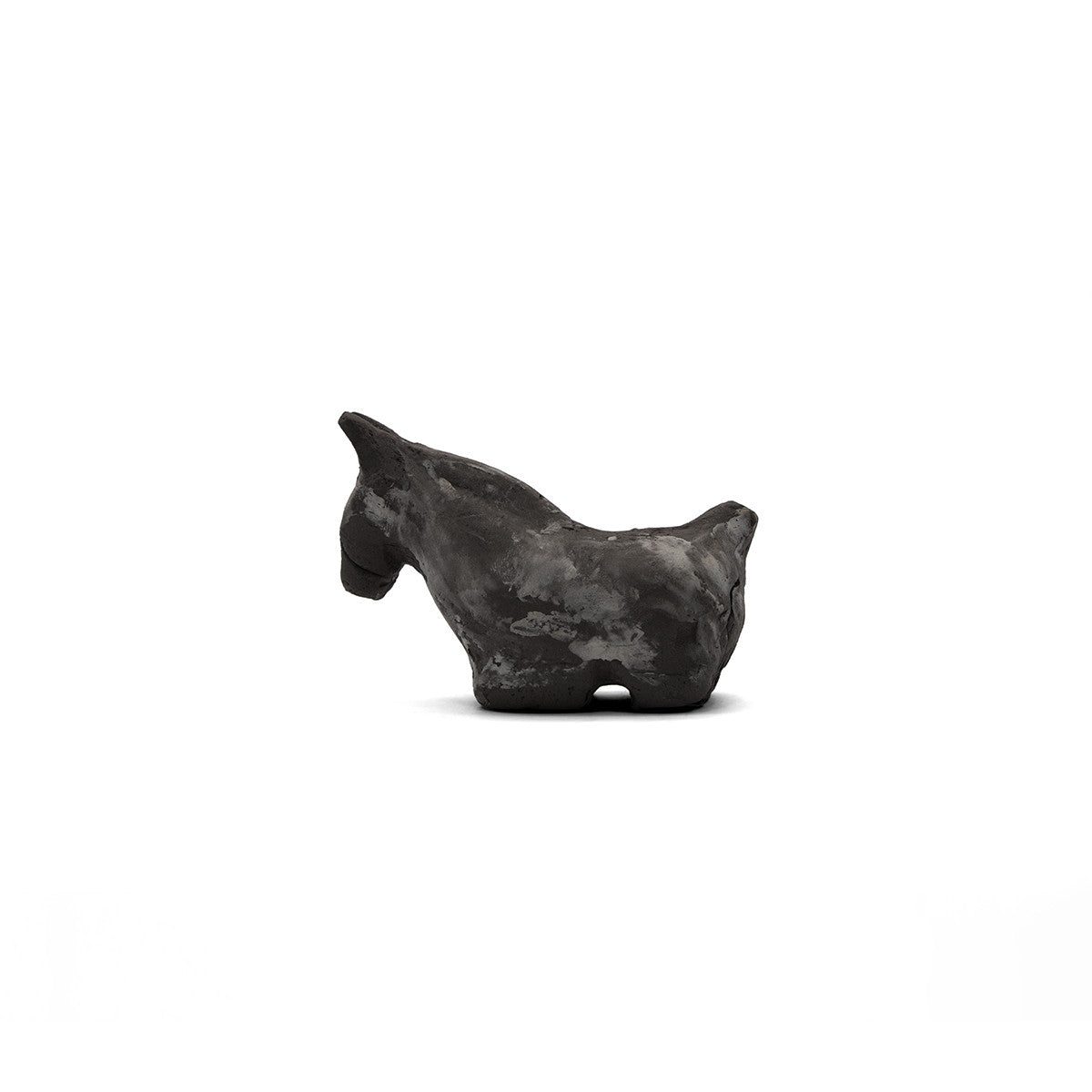 Unearth the living history of Ancient Greece with our handcrafted and handpainted Donkey Sculpture in Gray. Painted by ski...