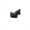 Ancient Greek Donkey Sculpture in Gray styled view