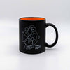 Antikythera Mechanism Mug in Black styled view