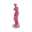 Handmade Venus de Milo Pink Ebru Statue Greek Art Reimagined