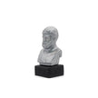 Close up of handmade aristotle figurine