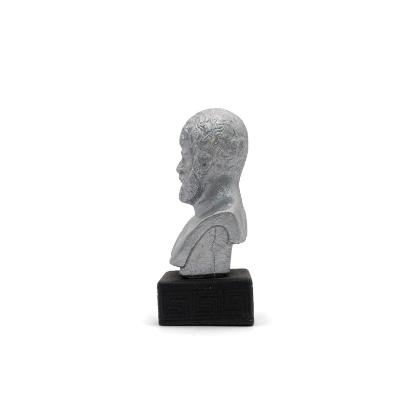 Handmade Aristotle Figurine detail view