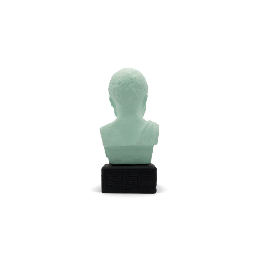 Aristotle Coloured Figurine in Muted Mint Green image 5