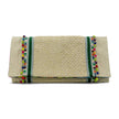 Boho Multicoloured Tassel Envelope, Handcrafted Pouch