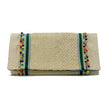 Boho Multicoloured Tassel Envelope, Handcrafted Pouch image 5