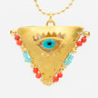 Coral & Light Blue 