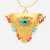 Coral & Light Blue 