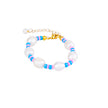 Pearly Cycladic Sunset Bracelet, Adjustable detail view