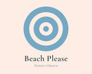 Eye Spy, Premium Cotton Beach Towel styled view