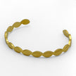 Tereza of Naxos Gold Olive Leaf Bangle, Bracelet Jewellery 39 € Tereza's Greek Concept Store