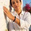 Santorini Lava Bracelet styled view