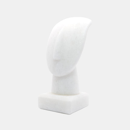 Close up of handmade cycladic head sculpture