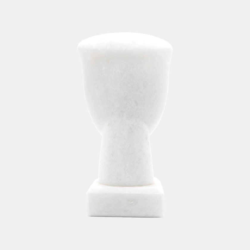 Handmade Cycladic Head Sculpture styled view