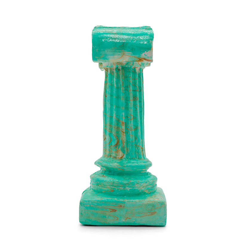 Ebru Ionic Column in Turquoise detail view