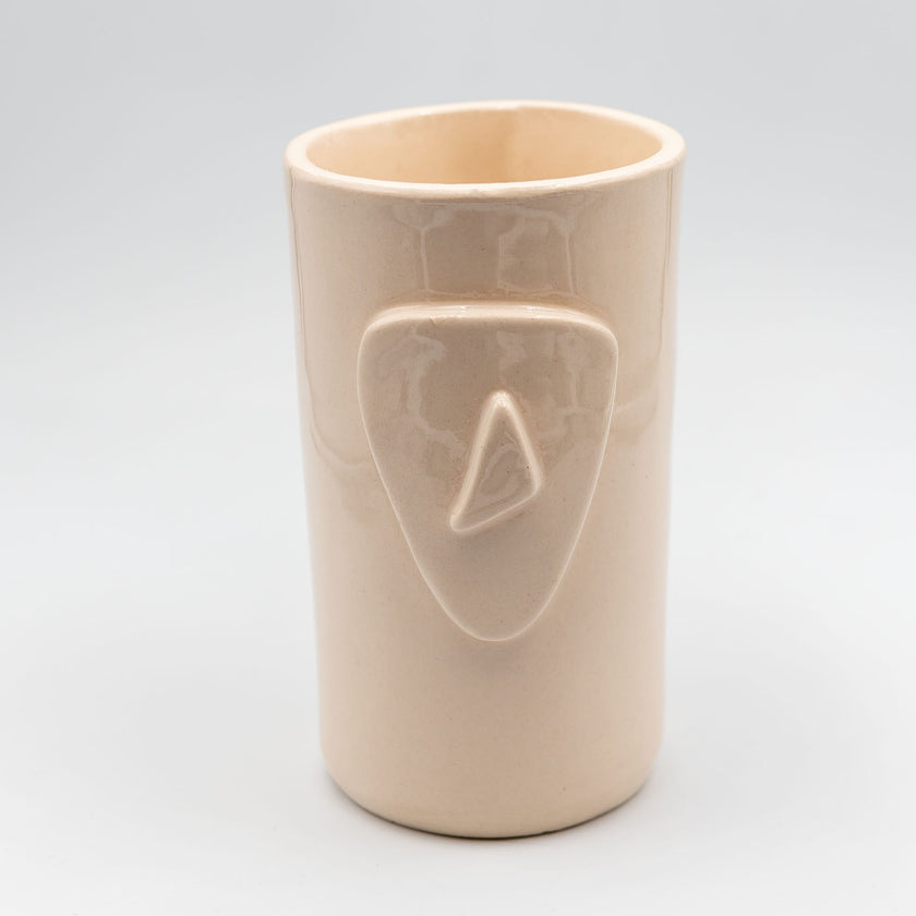 Cycladian Style, Large Ceramic Mug in Ivory