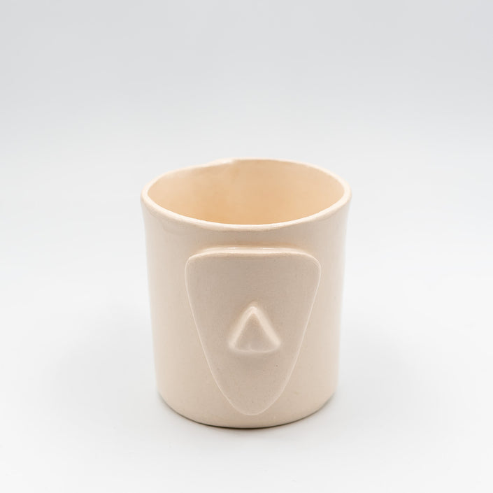 Tereza of Naxos Cycladian Style, Short Ceramic Mug in Ivory Mugs 19 € Tereza's Greek Concept Store