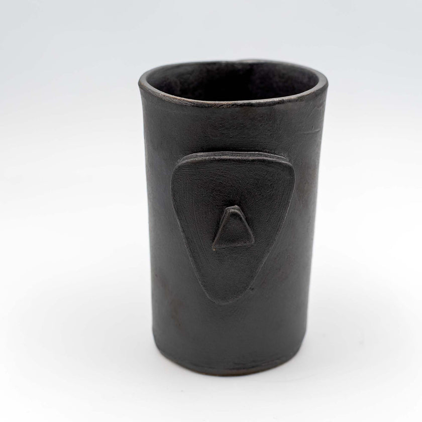Cycladian Style, Large Ceramic Mug in Gray