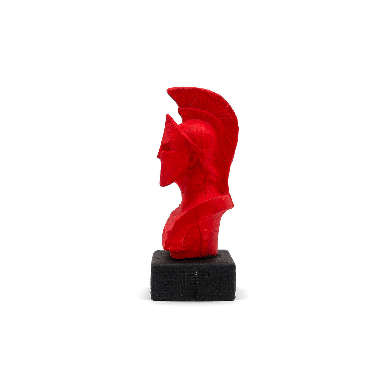 Leonidas the Spartan Figurine in Red detail view