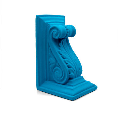 Akrokeramo Book End in Light Blue styled view