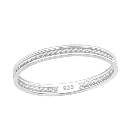 Tereza of Naxos Lace Ring, 925 Sterling Silver Jewellery 35 € Tereza's Greek Concept Store
