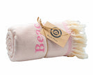 Pink Elephant, Premium Cotton Beach Towel detail view